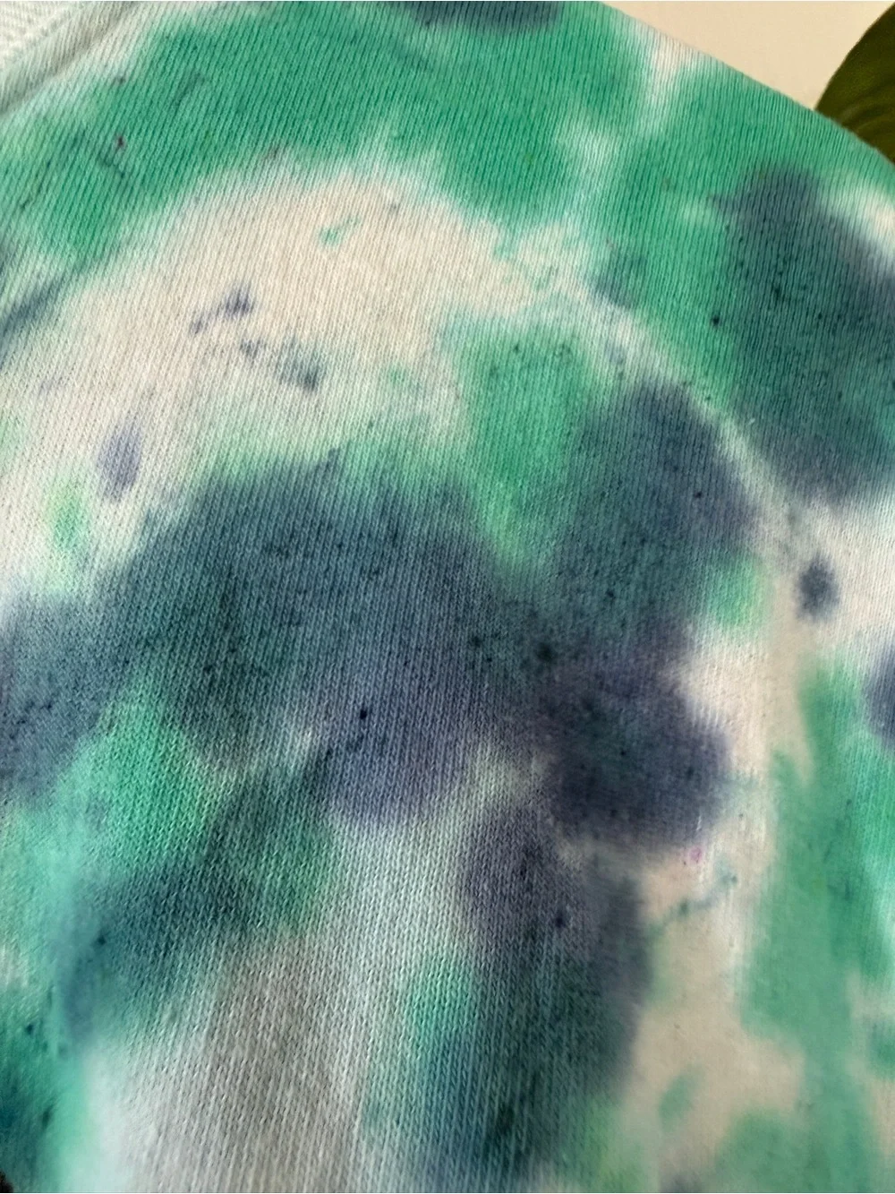 COLOR OUR WORLD Tie-Dye Graphic Tee - Teal & Navy size L - Picture 6 of 8